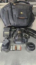 Canon EOS Rebel XTi DS126151 18-55mm F/1:3.5-5.6 Charger Battery 430EX II FLASH