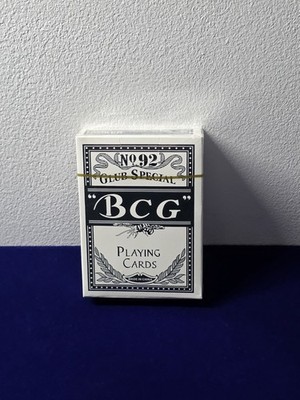BCG No 92 Club Special Playing Cards Black Deck Sealed Poker Size