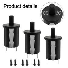 Ersatz 3 Stück für Trichter Abdeckung Schalter Kit für 560 800 1050XL Grill M