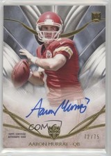 2014 Topps Supreme Auto Rookies 72/75 Aaron Murray #SRA-AM Auto 0c2