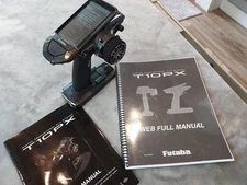 Futaba 10PX Radio Control System, US Model, with Receiver and Extras
