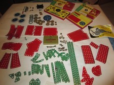 Vintage Meccano sets and other parts