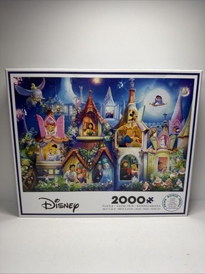 CEACO Puzzle Disney Princess Castle 2000 Pcs 3502-6 38  x 26  NEW