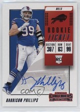 2018 Panini Contenders Rookie Ticket Auto Harrison Phillips #239 Auto 1bf5