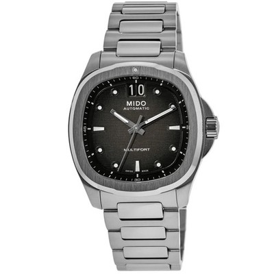 New Mido Multifort TV Big Date Grey Dial Steel Men's Watch M049.526.11.081.00