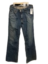 Boys Gap Size 8 Ankle Bootcut Blue Jeans NWT