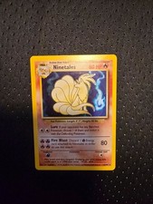Pokémon TCG Ninetales Base Set 12/102 Holo 1999-2000 Wizards Base Set Copyright on eBay