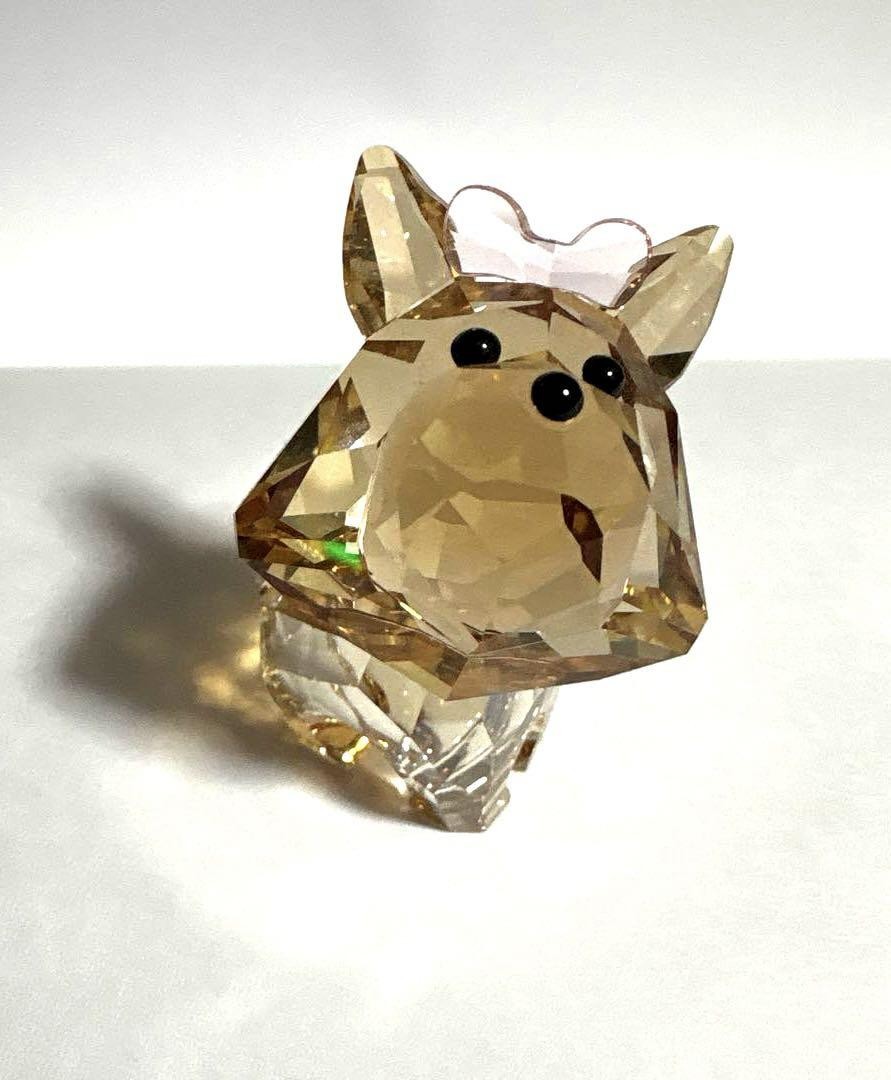 スワロフスキー 『Puppy – Dixie』ヨークシャーテリア Swarovski Puppy Dixie Yorkshire Terrier Figurine Crystal | eBay