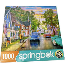Springbok Puzzles Blissful Borough 1000 Piece...
