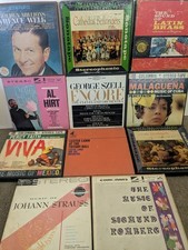 11 Reel to Reel Tapes Classical Music Untested