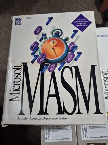 Microsoft MASM 6.1 Assembly Language Development System Floppy Discs