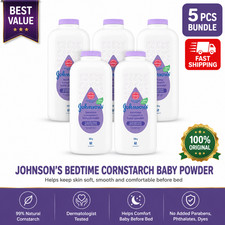 BIG Johnson's Baby Powder 500g Bottle Lavender Bedtime Cornstarch Hypoallergenic
