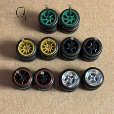 5 Sets of Real Rider Wheels 1:64