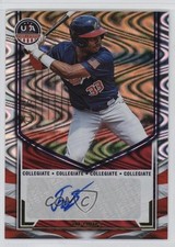 2025 Panini Stars and Stripes Swirl 27/75 Tre Phelps #NTS-TP Auto 0j81