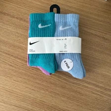 Nike Kids Crew Socks Size 10C-3Y