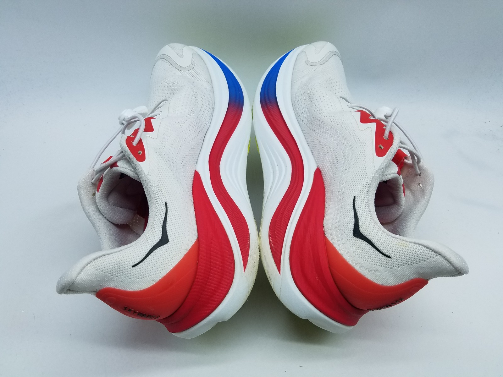 Hoka One One Skyward X Men's Size 10.5 D (Medium) Running Shoes White Red thumbnail 6