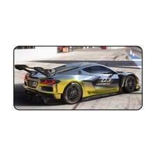 Corvette GT3.R Premium Stitched Desk Mat Mouse Pad - Racing Lovers Gift