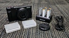 Sony ZV-1F Compact 20.1MP Digital Vlogging Camera  4 Batteries  Charger