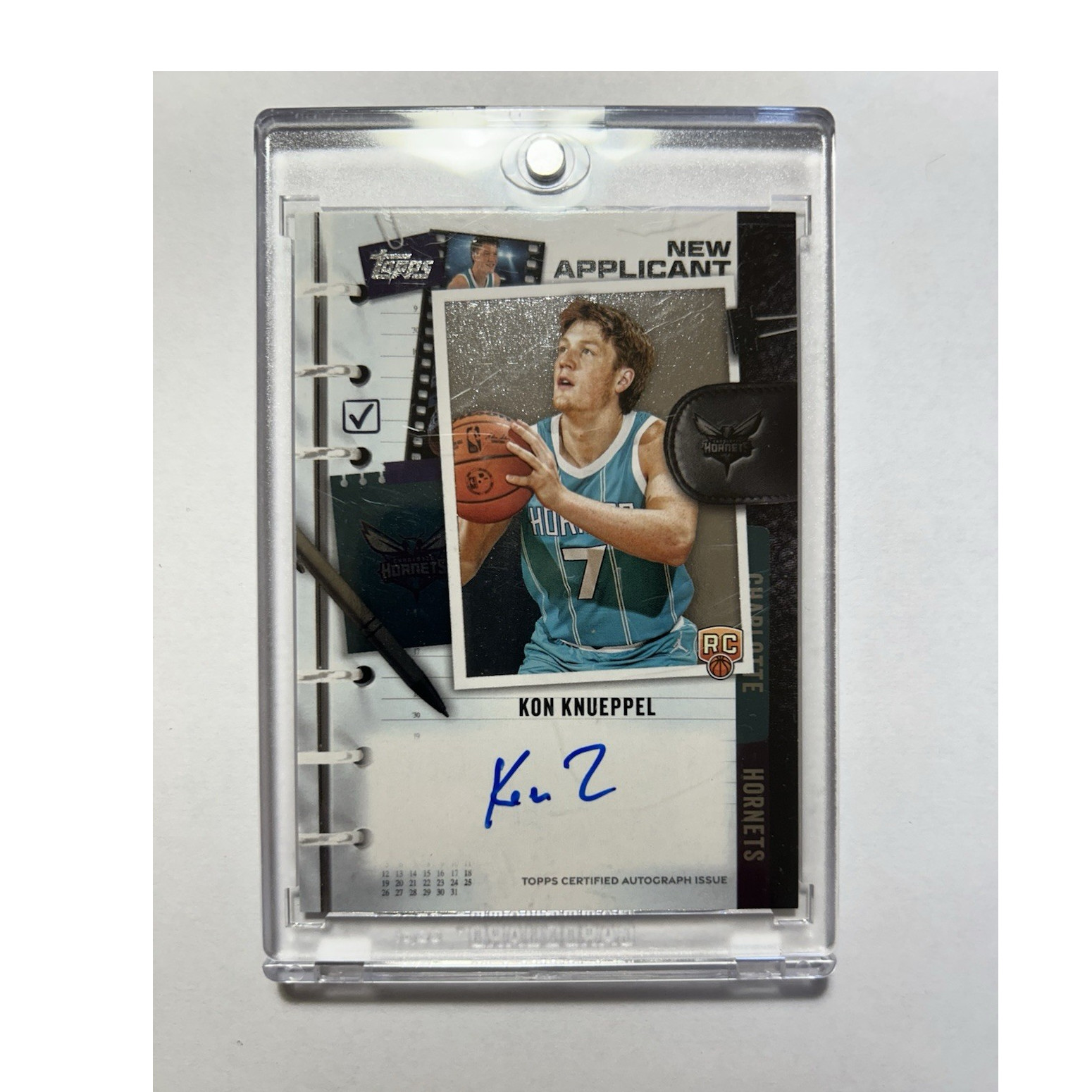 Kon Knueppel 2025 Topps #NA-KK New Applicants Autographs Price 
