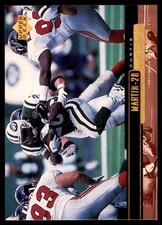 Curtis Martin 1999 Upper Deck Encore #119 Jets NFL READ FREE SHIP AutographDen