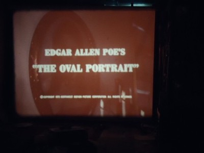 16mm Edgar Allen  Poe's The Oval Portrait Wanda Hendrix Barry Coe