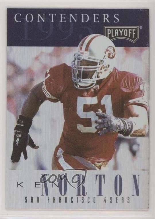 1995 Playoff Contenders Ken Norton #51 07ke
