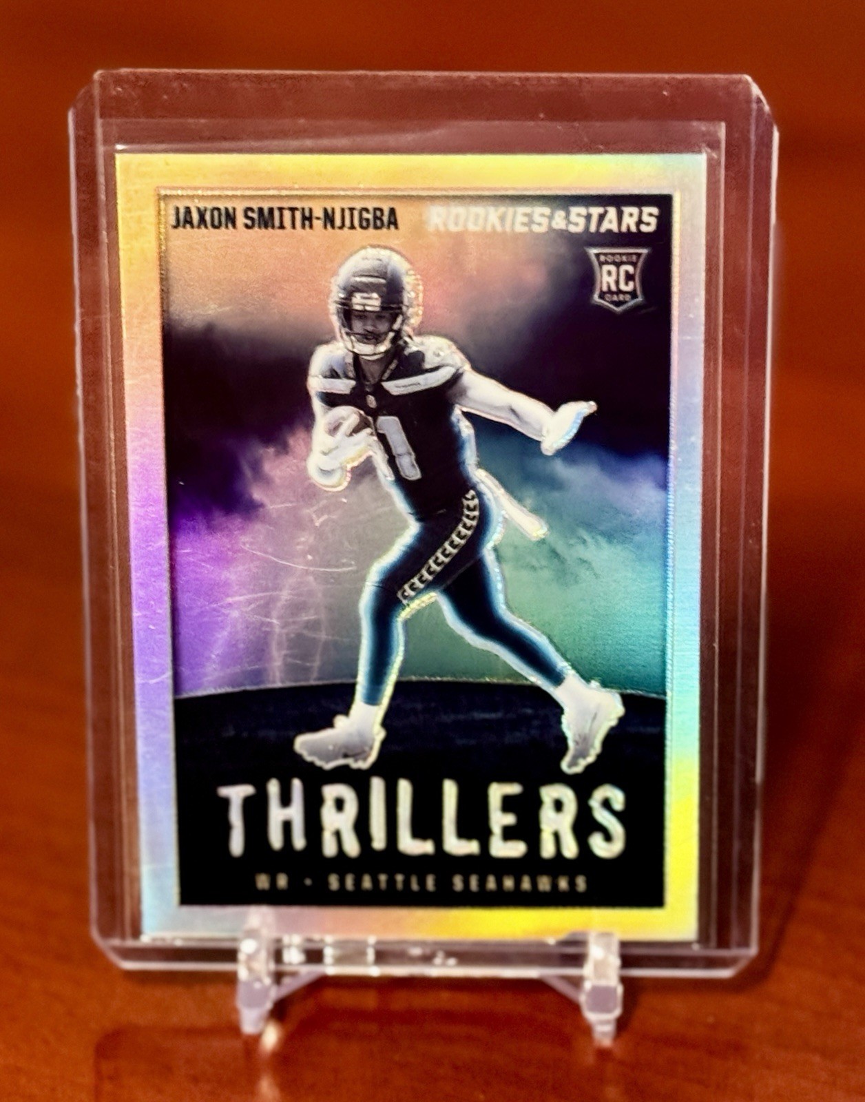 2023 Panini Rookies Stars Thrillers Jaxon Smith-Njigba #TH-27 Silver Prizm (RC)