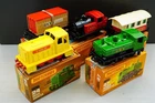 Matchbox Lesney No 24/25/43/44/47 Railway Set all VNM to M +Original Box