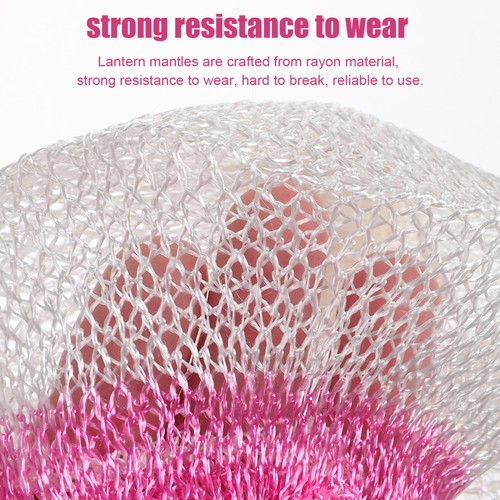 15 Pcs Large Lantern Yarn Kerosene Lamp Accessories Mantles for Gas Lights - Picture 6 of 12