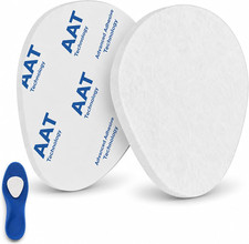 Metatarsal Pads for Ball of Foot, 6 Pairs, 1/4" Thick, Trimmable