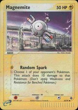 Magnemite - 62/97 - Reverse Holo - MP - Dragon - Midori Harada on eBay