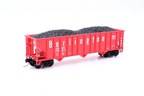 Atlas Spur N 32622 90 Tonnen Hopper Burlington rot Nr.1472511 - Originalverpackt | Zustand: Used