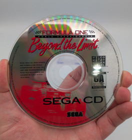 Formula One World Championship: Beyond the Limit (Sega CD, 1994) - CIB - Tested