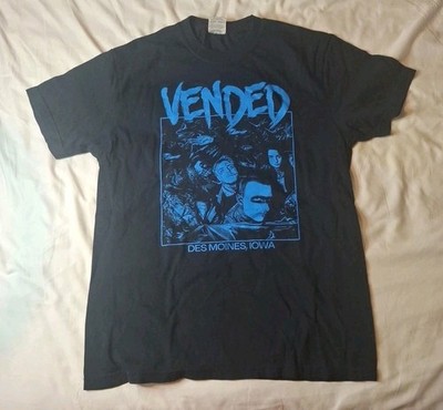 Vended 2024 North American Tour Band Shirt Double Sided Size Large Metal