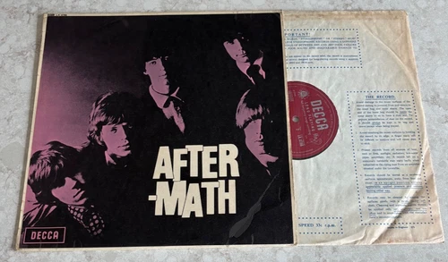 1966 THE ROLLING STONES LP Aftermath LK-4786 Decca 1st Press MONO Matrix Variant