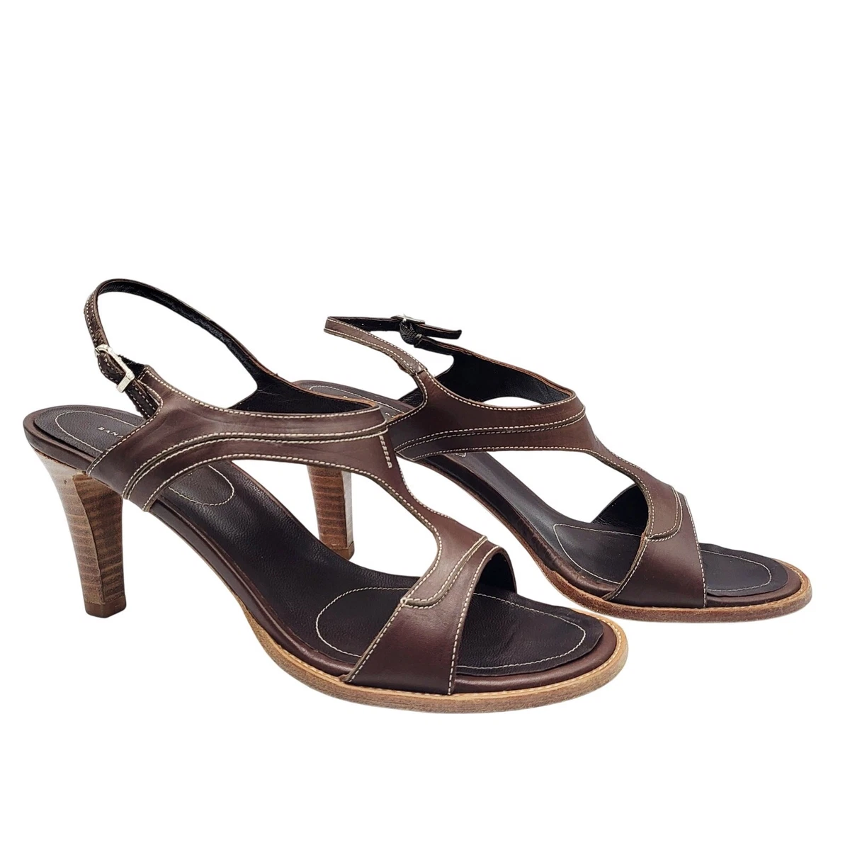 Banana Republic Buckle Leather Upper M Heels for Women for  display picture 2