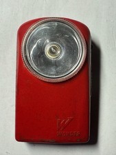 Ancienne lampe de poche WONDER métal.