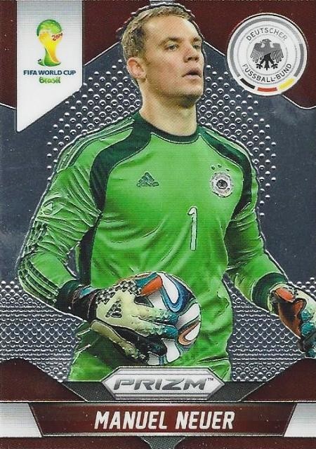 2014 Panini Prizm World Cup Brasil '14 Germany Base Common Version (#83 - #93)