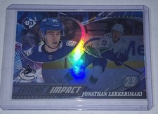 🔥JONATHAN LEKKERIMAKI UD3 FUTURE IMPACT UD3-1🔥CANUCKS 2024-25 UD EXTENEDED