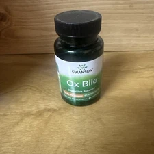 Swanson Ox Bile 60 Capsules