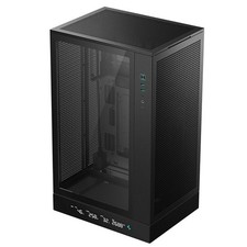 DeepCool CH270 Digital Micro-ATX Case, Mini-Tower PC Case, Black