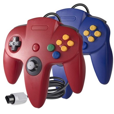 2x Classic Wired Game controller Gamepad Joystick für N64 Konsole N 64 System