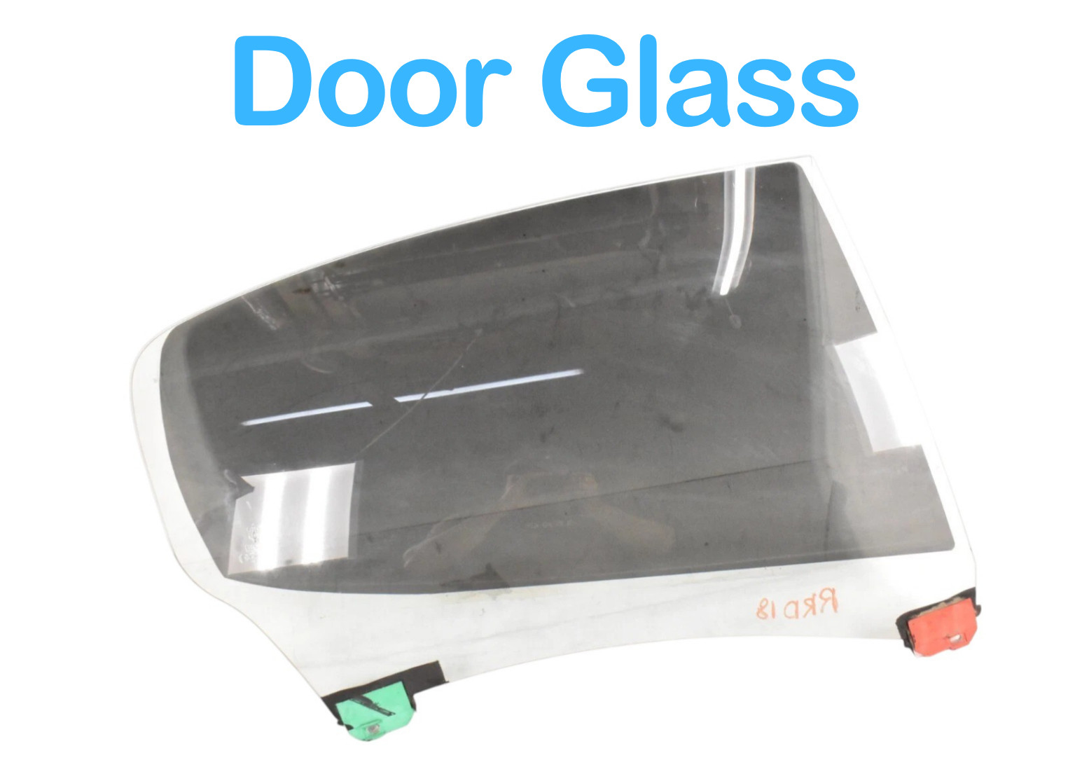 03-13 Maserati Quattroporte Rear Right Passenger Side Door Window Auto Glass OEM