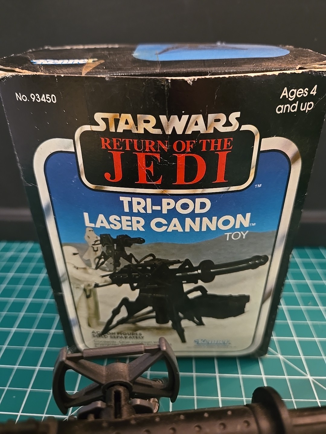 Vintage Star Wars 1982 Empire Strikes Back Kenner Tri-Pod Laser Cannon Toy