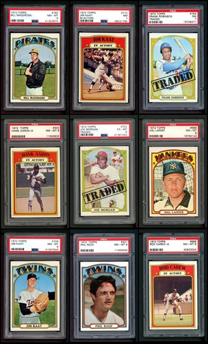 1972 Topps Baseball Complete Set 7.5 - NM+ 7163386 | eBay