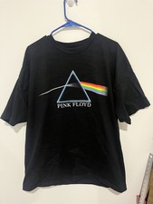 Vintage 2004 Pink Floyd Dark Side of the Moon Band T-Shirt no tag 32/24