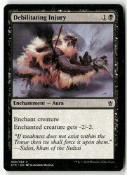 Debilitating Injury - Khans of Tarkir #68