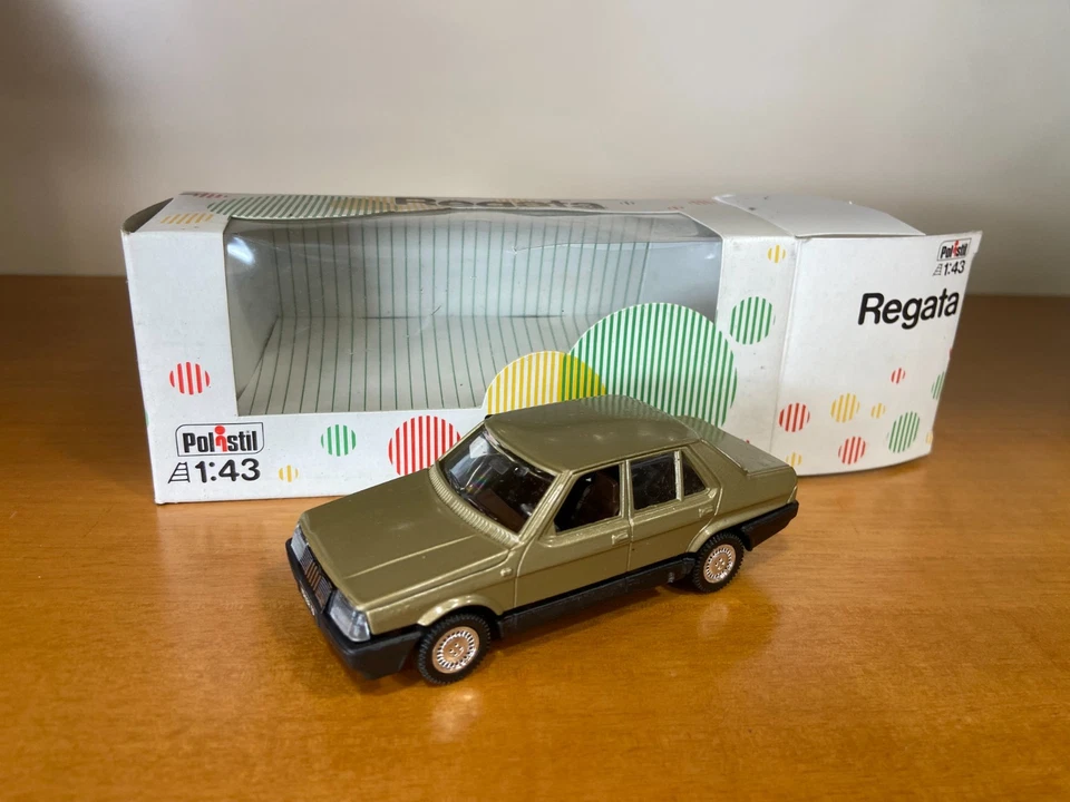 Polistil 1:43 Fiat Regata berlina 1983 - Promozionale Bronzo Made in Italy - Immagine 2 di 4