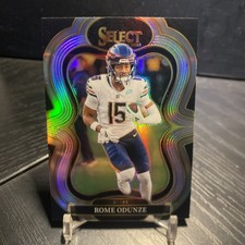 2025 Panini Select SUITE LEVEL SILVER PRIZM Rome Odunze #374