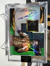 2020 Topps Fully Loaded Angel Garza #A-AG Turnbuckle Pad Relic Auto Green /50